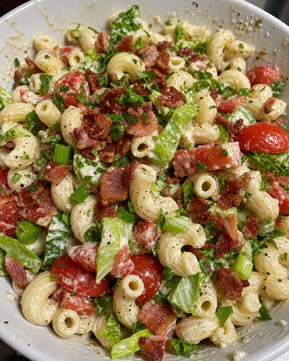 BLT Macaroni Salad