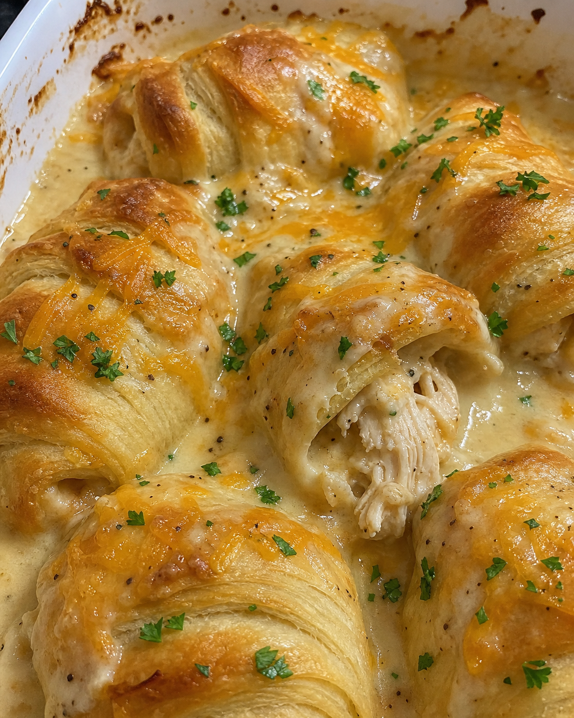 Crescent and Chicken Roll-ups