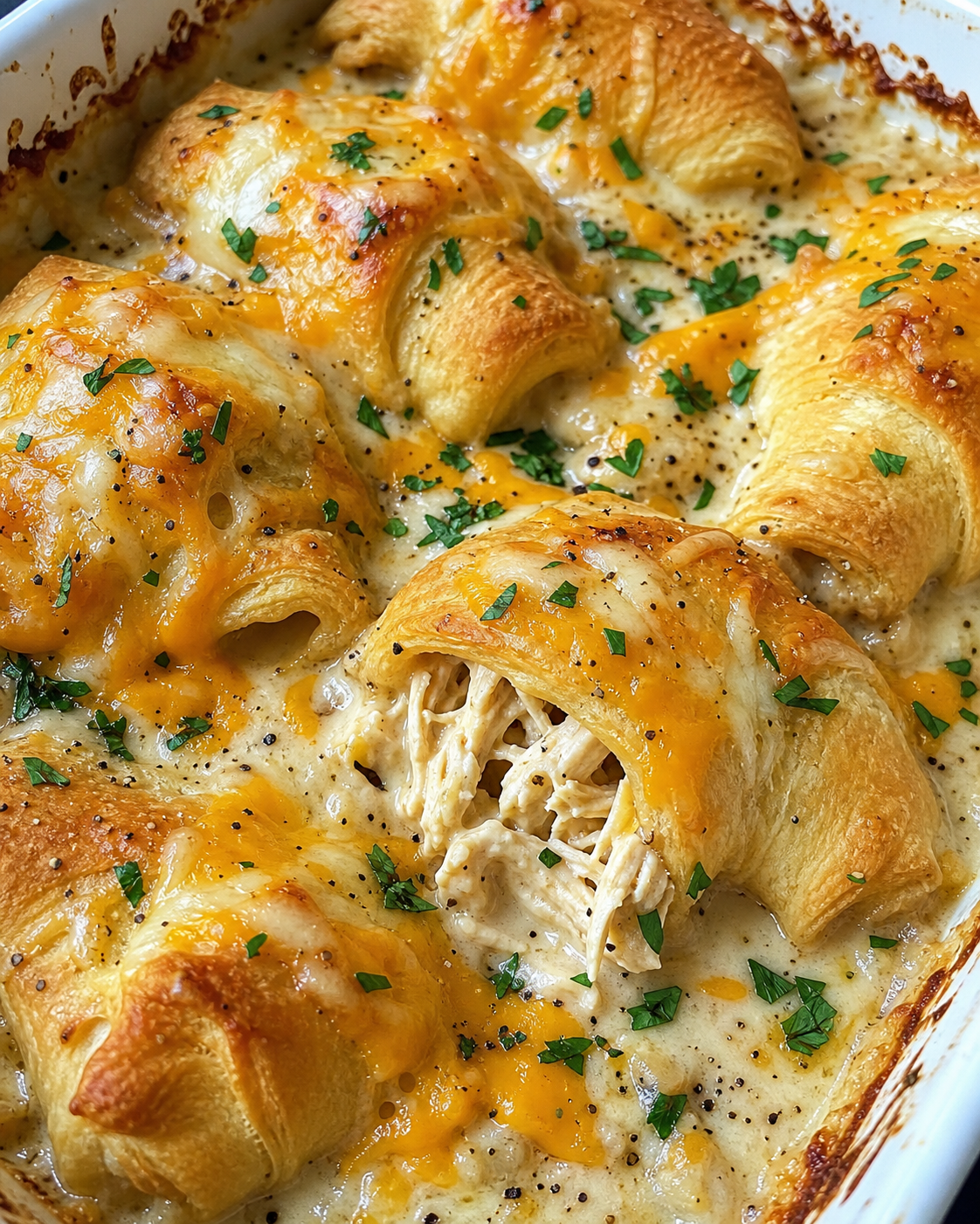 Crescent and Chicken Roll-ups