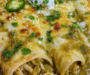 Green Chili Chicken Enchiladas