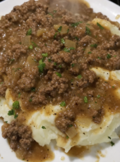 Ground Beef and Gravy