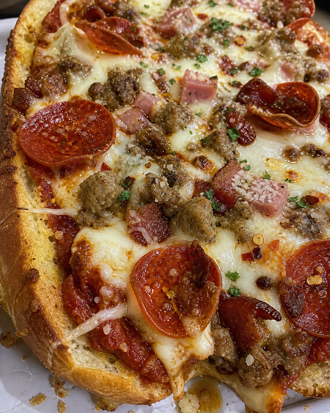 Meat Lovers Pizza Bread