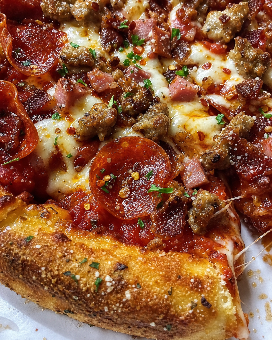 Meat Lovers Pizza Bread
