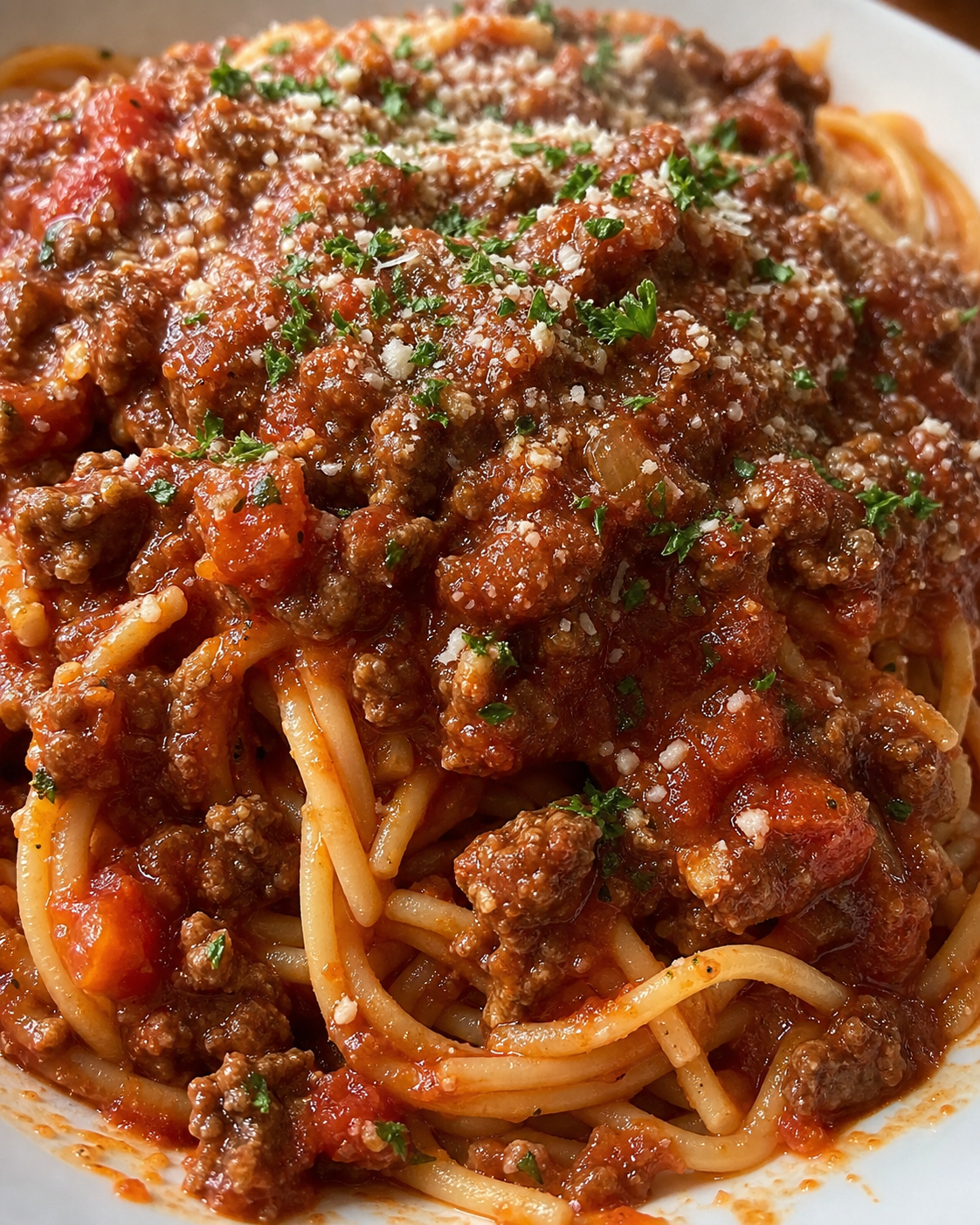 Old-Fashioned Family Spaghetti