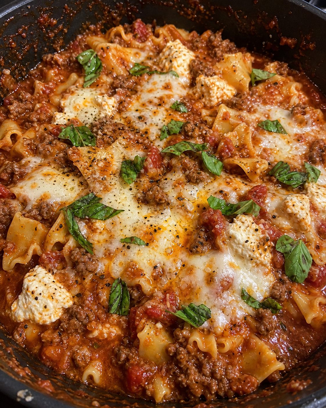 One Pot Lasagna