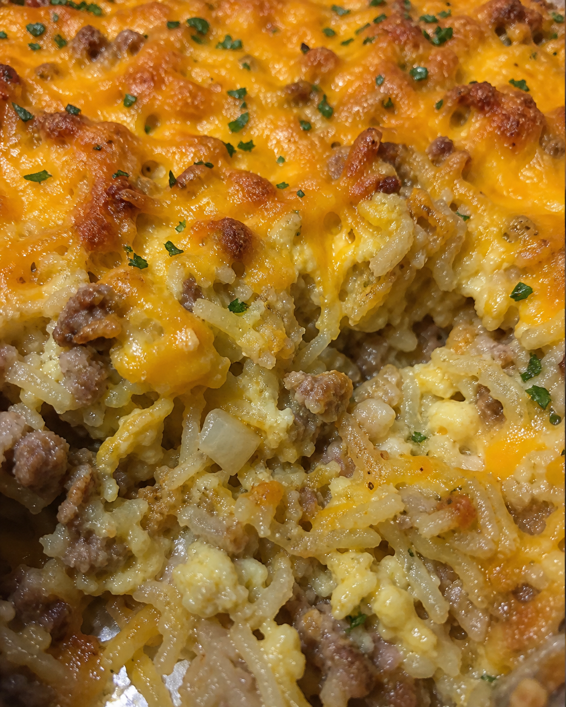 Sausage Hashbrown Casserole