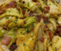 Slow Cooker Braised Cabbage and Bacon
