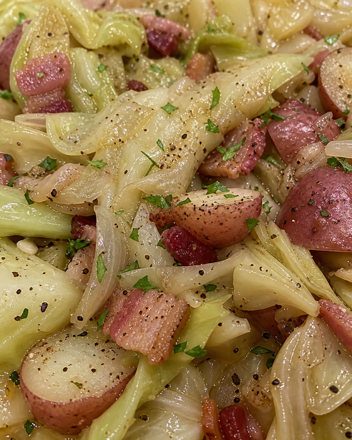 Slow Cooker Cabbage and Potatoes