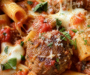 Slow Cooker Meatball & Pasta Comfort Bowl