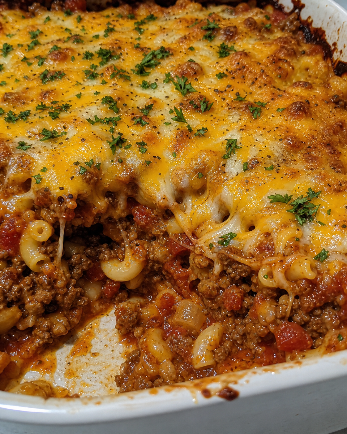 Beef and Cheese Casserole