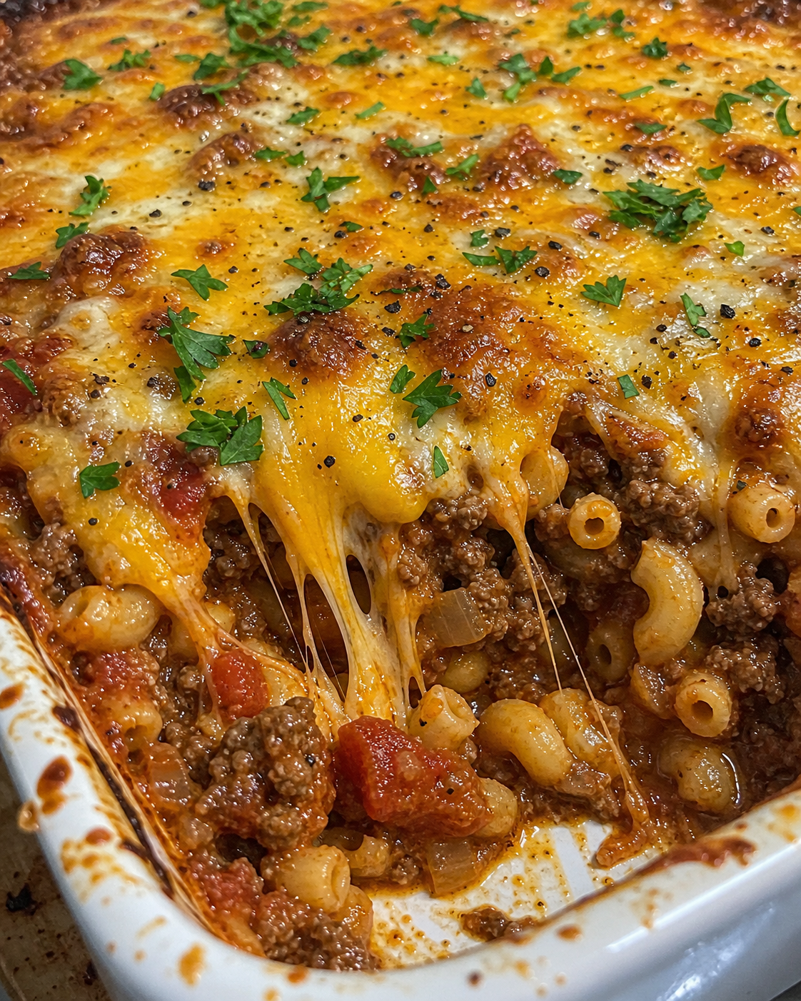 Beef and Cheese Casserole