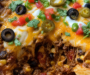 Crockpot Taco Casserole