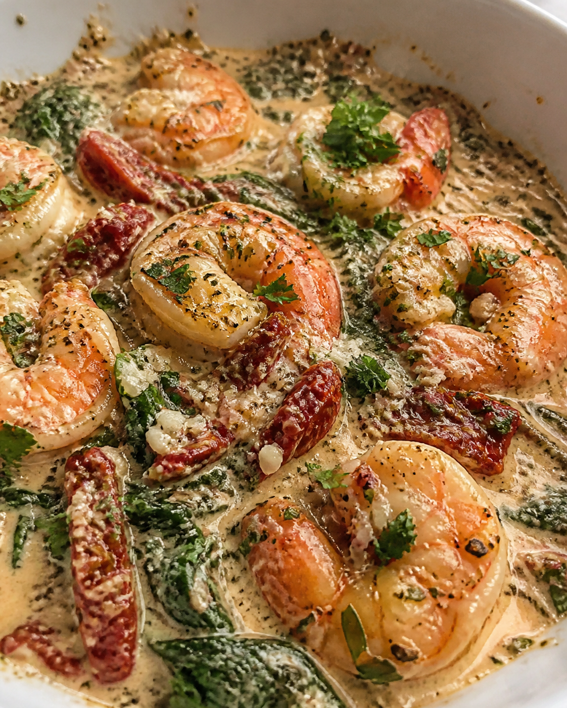 Creamy Tuscan Shrimp