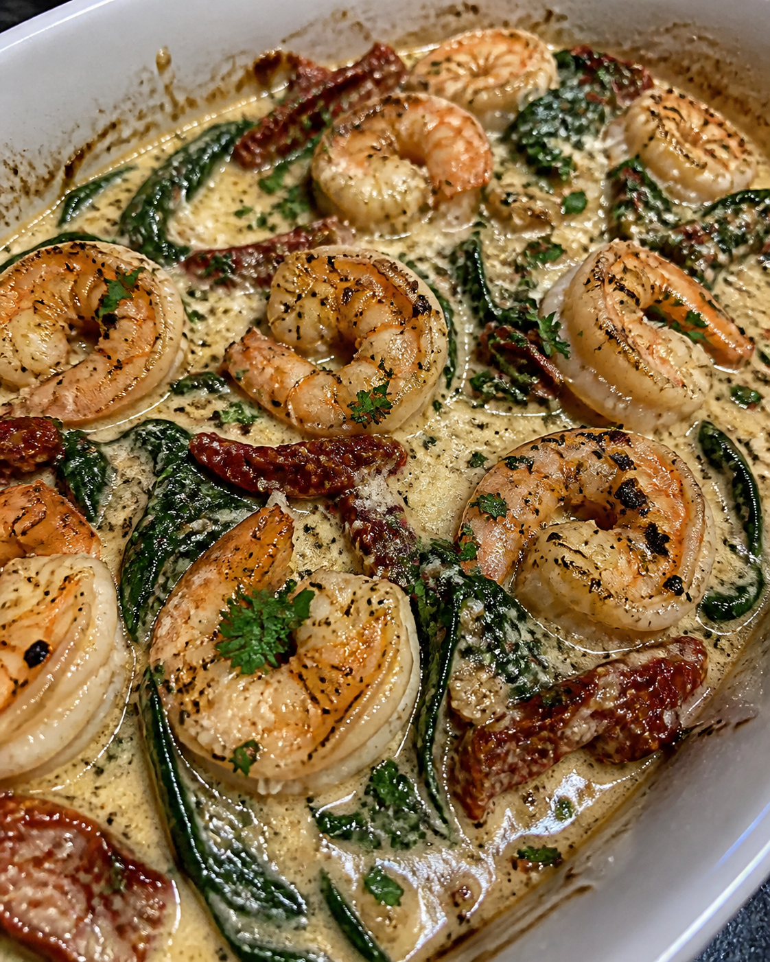 Creamy Tuscan Shrimp